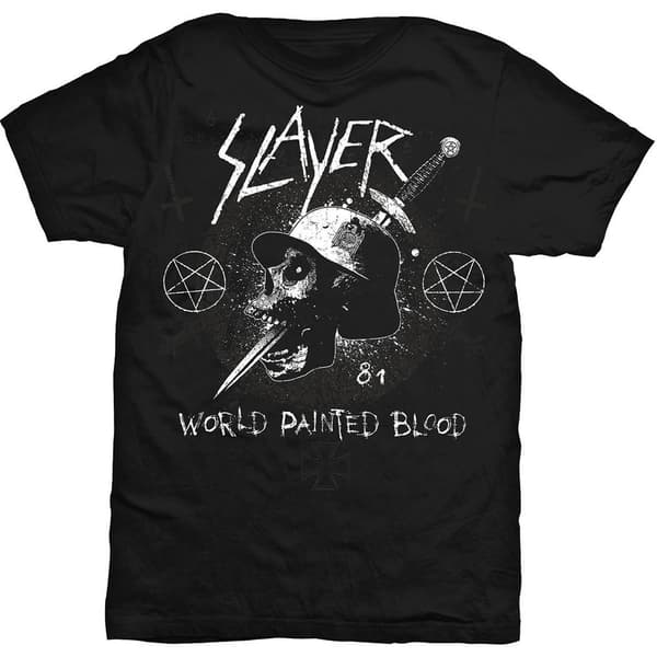 Slayer Unisex T-Shirt: Dagger Skull (Medium)