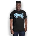 Miniatyrbild 1 av 2: Ghost Unisex T-Shirt: Blue/Grey Keyline Logo (X-Large)