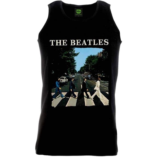 The Beatles Unisex Vest T-Shirt: Abbey Road (Medium)