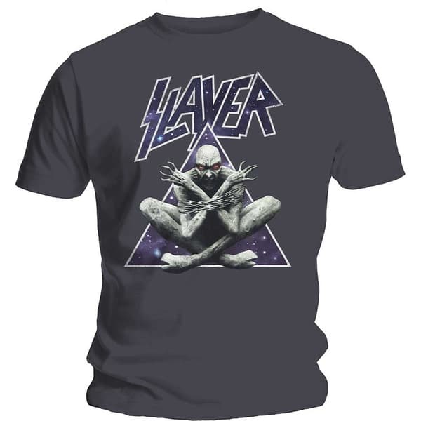 Slayer Unisex T-Shirt: Triangle Demon (Small)