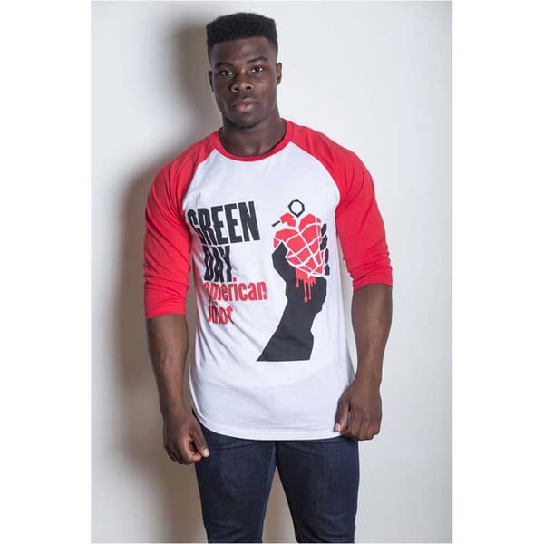 Green Day Unisex Raglan Tee: American Idiot (XX-Large)