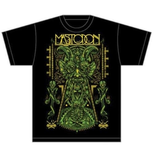 Mastodon Unisex T-Shirt: Devil on Black (XX-Large)