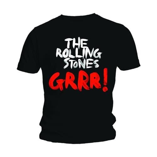 The Rolling Stones Unisex T-Shirt: Contrast Paint (Small)