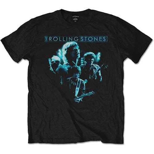 The Rolling Stones Unisex T-Shirt: Band Glow (Large)