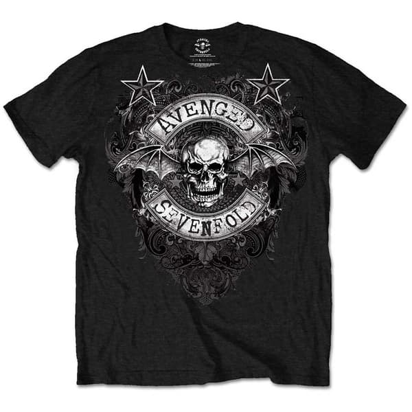 Avenged Sevenfold Unisex T-Shirt: Stars Flourish (XX-Large)