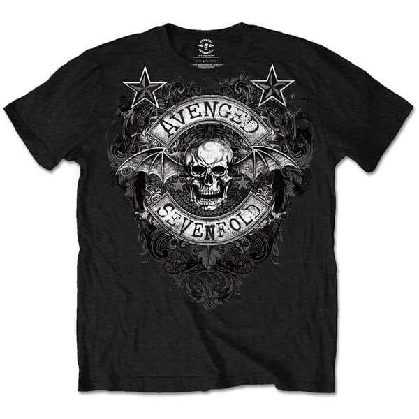 Avenged Sevenfold Unisex T-Shirt: Stars Flourish (XX-Large)