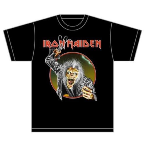 Iron Maiden Unisex T-Shirt: Eddie Hook (Large)