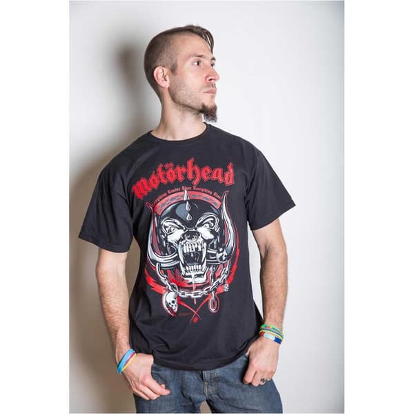 Motorhead Unisex T-Shirt: Lightning Wreath (XX-Large)
