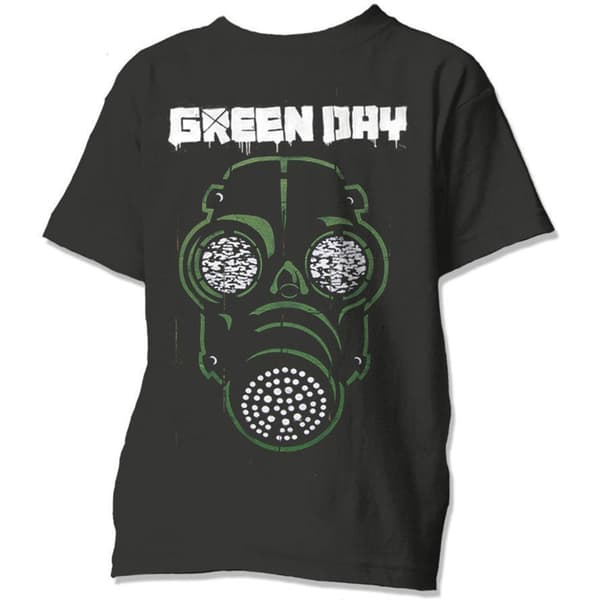 Green Day Unisex T-Shirt: Green Mask (XX-Large)