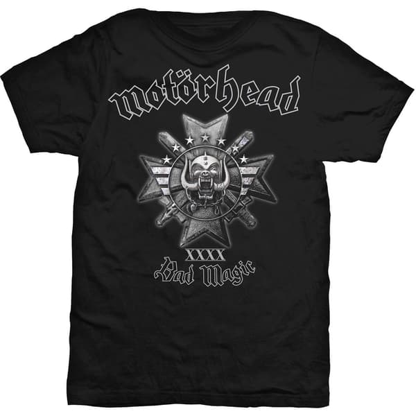 Motorhead Unisex T-Shirt: Bad Magic (Medium)