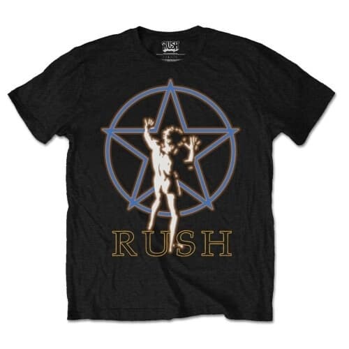 Rush Unisex T-Shirt: Starman Glow (Medium)