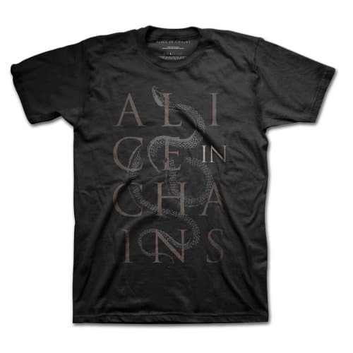 Alice In Chains Unisex T-Shirt: Snakes (X-Large)