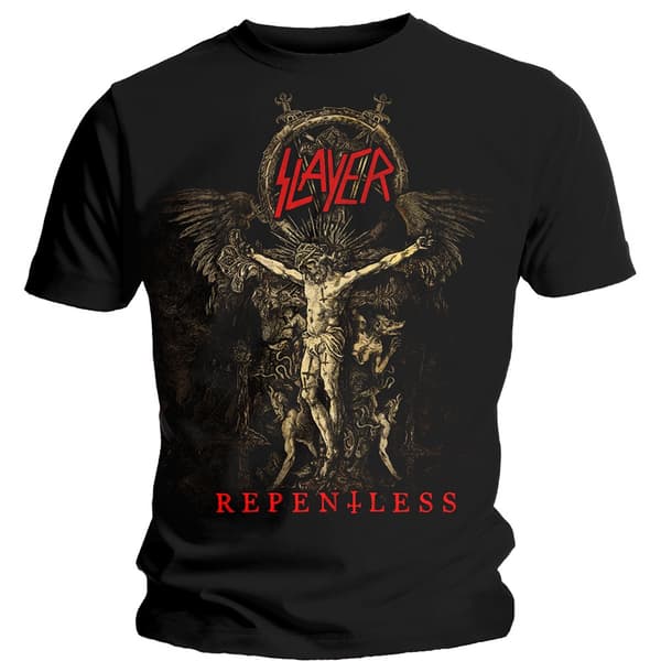 Slayer Unisex T-Shirt: Cruciform Skeletal (X-Large)
