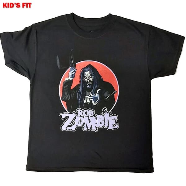 Rob Zombie Kids T-Shirt: Magician (7-8 Years)
