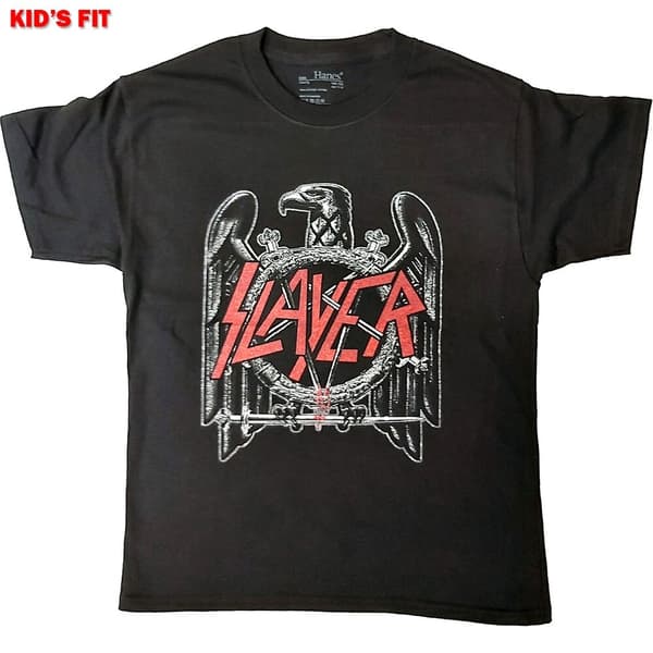 Slayer Kids T-Shirt: Black Eagle (7-8 Years)