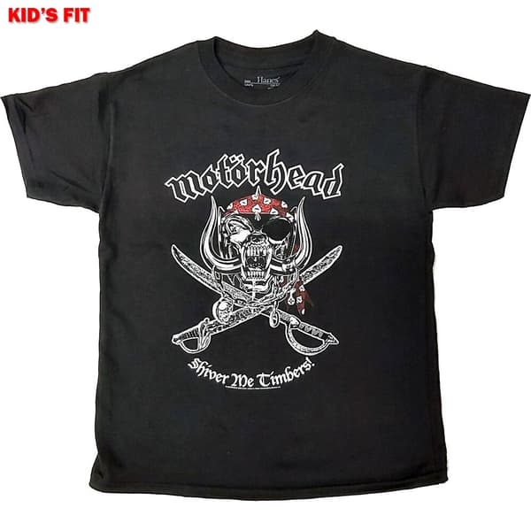 Motorhead Kids T-Shirt: Shiver Me Timbers (11-12 Years)
