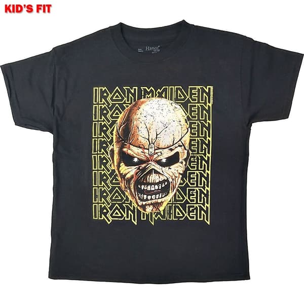 Iron Maiden Kids T-Shirt: Big Trooper Head (12-13 Years)