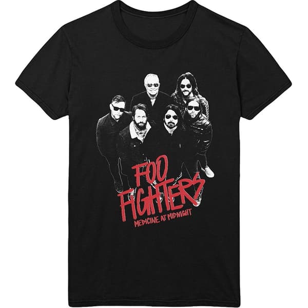 Foo Fighters Unisex T-Shirt: Medicine At Midnight Photo (Small)