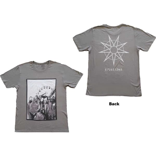 Slipknot Unisex T-Shirt: Amusement Park (Back Print) (Large)