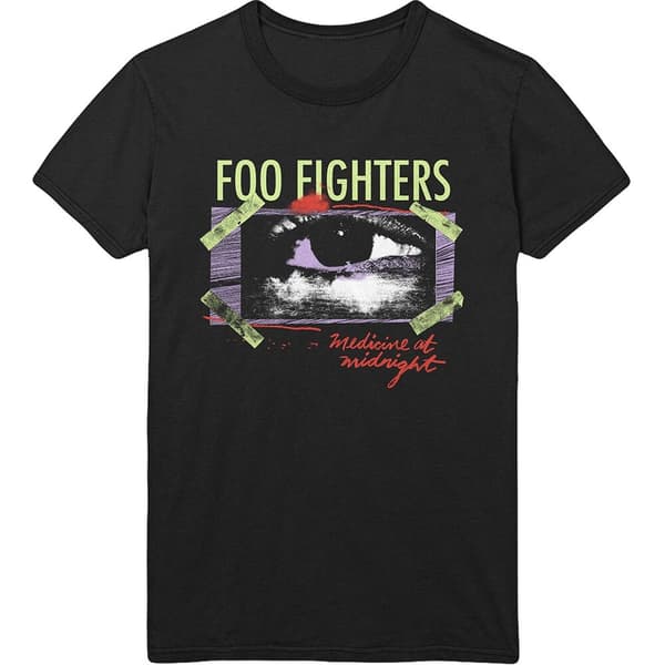 Foo Fighters Unisex T-Shirt: Medicine At Midnight Taped (X-Large)