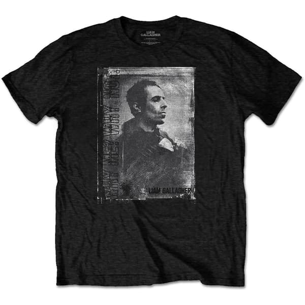 Liam Gallagher Unisex T-Shirt: Monochrome (XX-Large)