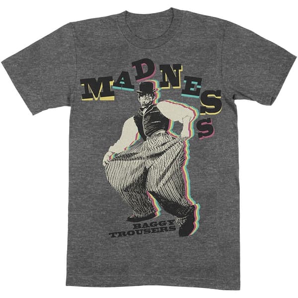 Madness Unisex T-Shirt: Baggy Trousers (Medium)