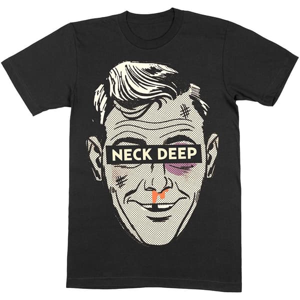 Neck Deep Unisex T-Shirt: Ned (Medium)