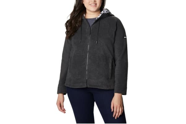 Columbia Exploration Hooded Fleece FZ 1907542030, Kvinna, Jersey, Grå