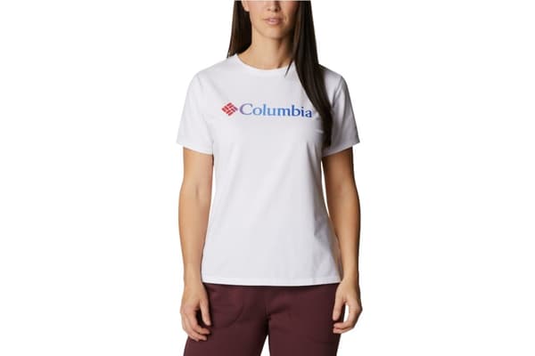 Columbia Sun Trek W Graphic Tee 1931753101, Kvinna, T-shirt, Vit White S