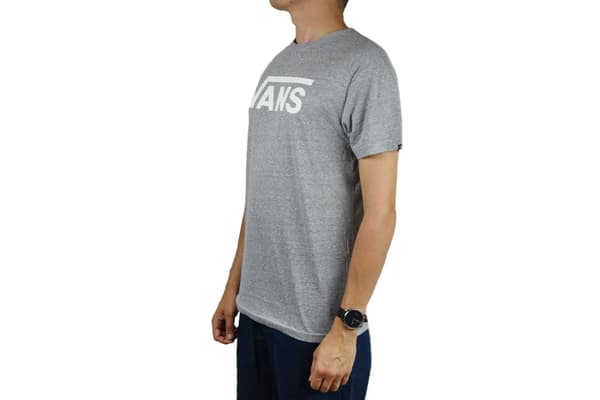 Vans Classic Heather Athletic Tee VN0000UMATH, Man, T-shirt, Grå