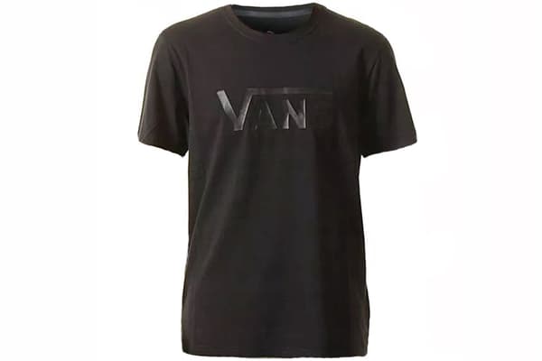 Vans Ap M Flying VS Tee VN0004YIBLK, Man, T-shirt, Svart Black XS