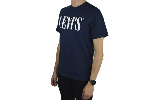 Levi's Relaxed Graphic Tee 699780130, Man, T-shirt, Marinblå