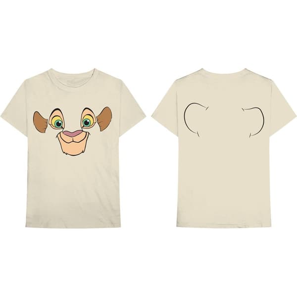 Disney Unisex T-Shirt: Nala (Back Print) (Medium)