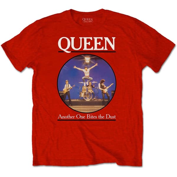 Queen Unisex T-Shirt: Another One Bites The Dust (X-Large)