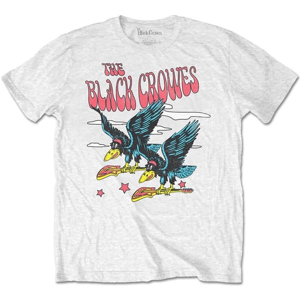 The Black Crowes Unisex T-Shirt: Flying Crowes (Large)