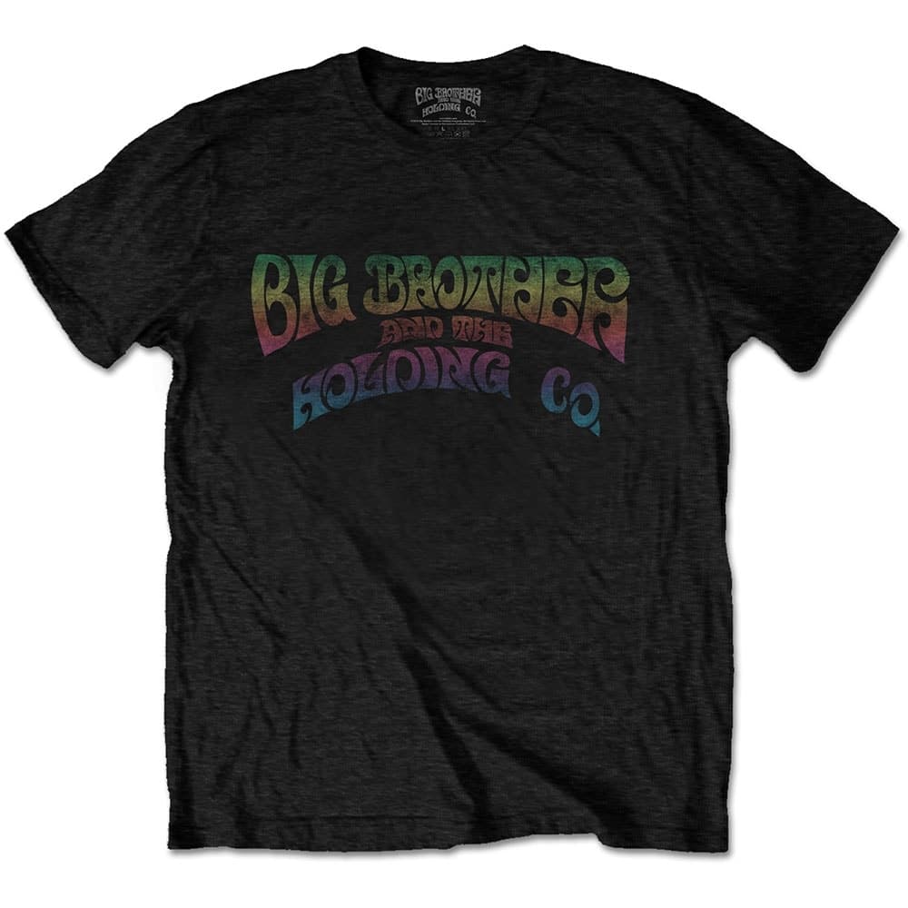 Big Brother & The Holding Company Unisex T-Shirt: Vintage Logo (Large)