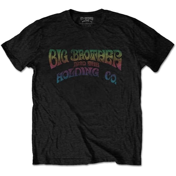 Big Brother & The Holding Company Unisex T-Shirt: Vintage Logo (Large)