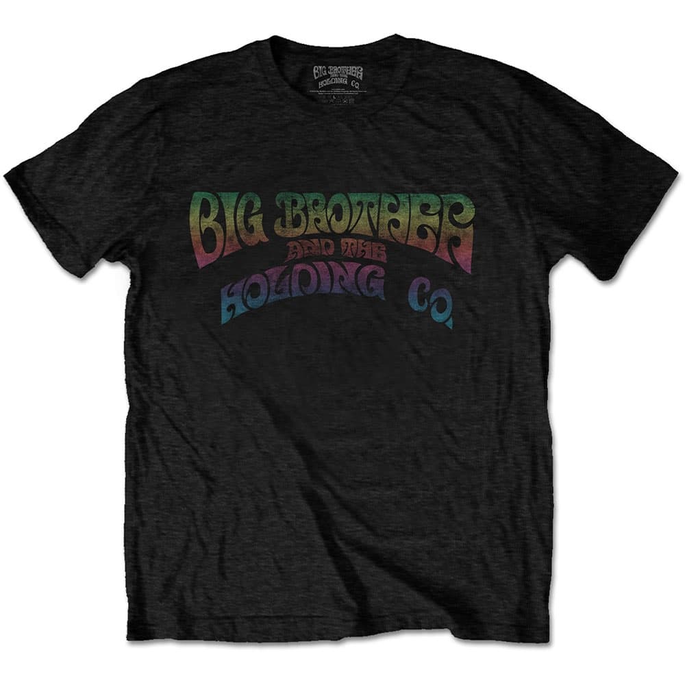 Big Brother & The Holding Company Unisex T-Shirt: Vintage Logo (Medium)