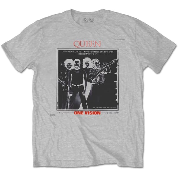 Queen Unisex T-Shirt: Japan Tour '85 (Large)