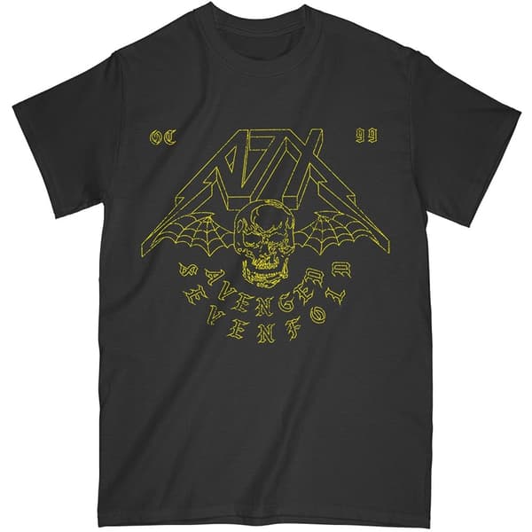 Avenged Sevenfold Unisex T-Shirt: Webbed Wings (X-Large)