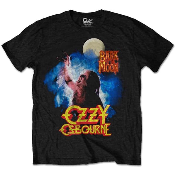Ozzy Osbourne Unisex T-Shirt: Bark at the moon (Large)