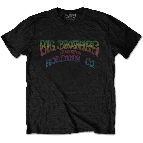 Big Brother & The Holding Company Unisex T-Shirt: Vintage Logo (X-Large)