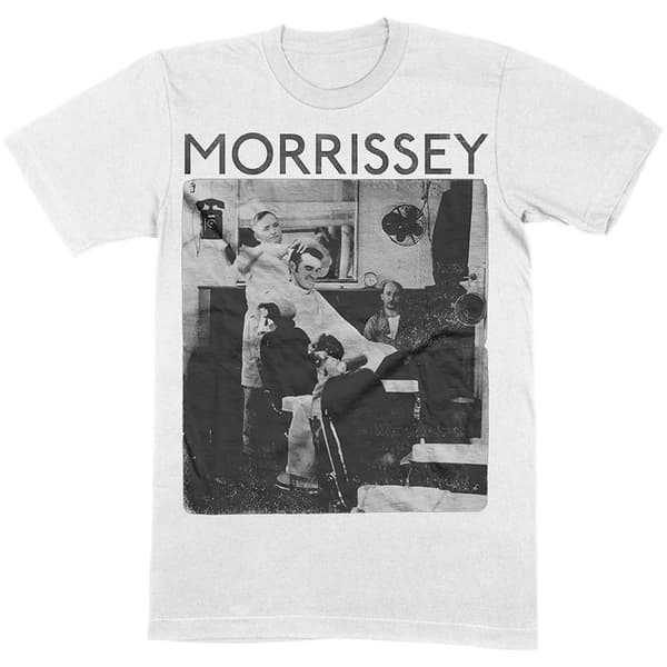 Morrissey Unisex T-Shirt: Barber Shop (Small)