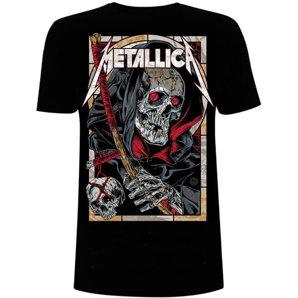 Metallica Unisex T-Shirt: Death Reaper (Medium)