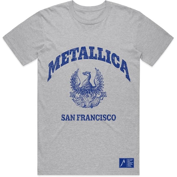 Metallica Unisex T-Shirt: College Crest (XX-Large)