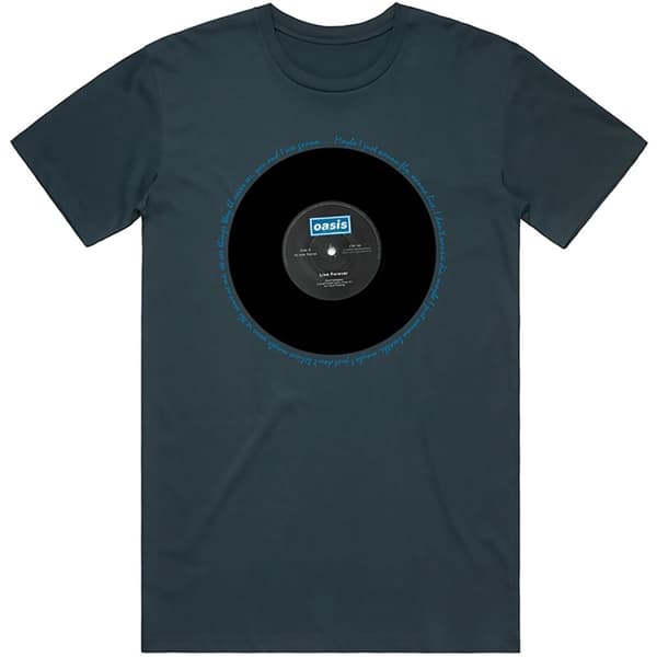 Oasis Unisex T-Shirt: Live Forever Single (XX-Large)