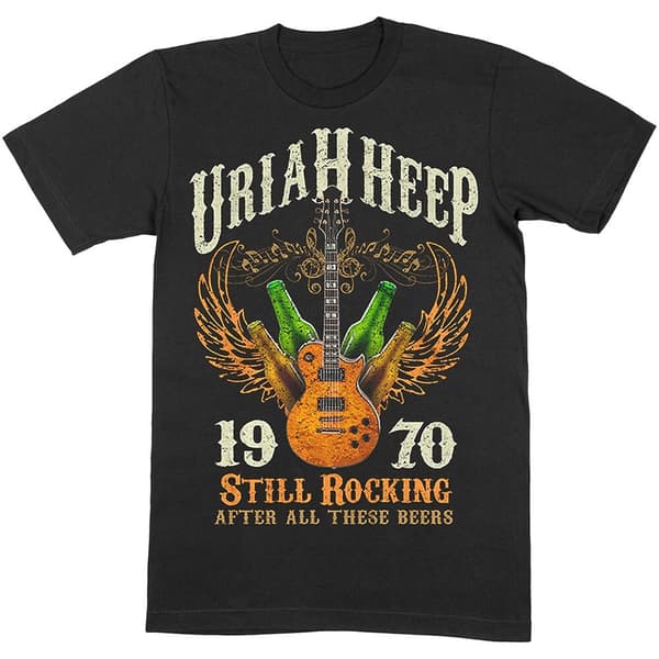 Uriah Heep Unisex T-Shirt: Still Rocking (Small)