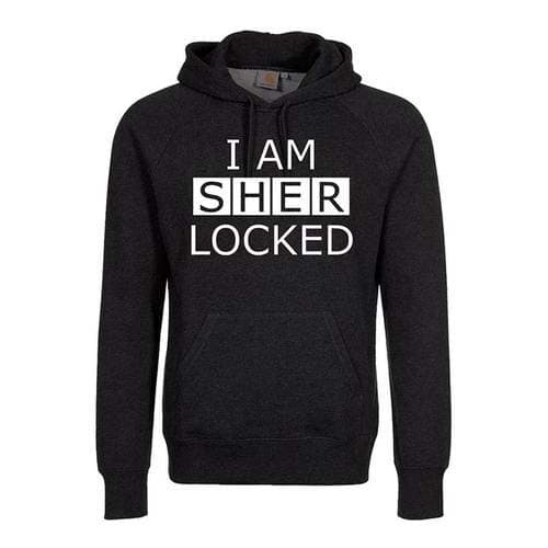 Sherlock Unisex Pullover Hoodie: I am Sherlocked (XXX-Large)