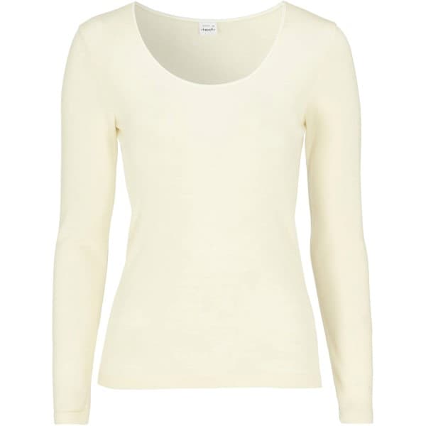 Damella Wool And Silk Long Sleeve Top