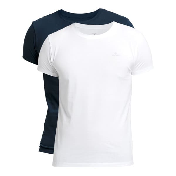 Gant 2-pack Basic Crew Neck T-Shirt